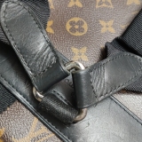 Louis Vuitton(LV) Christopher Backpack Macassar Monogram Canvas MM — thumbnail 9