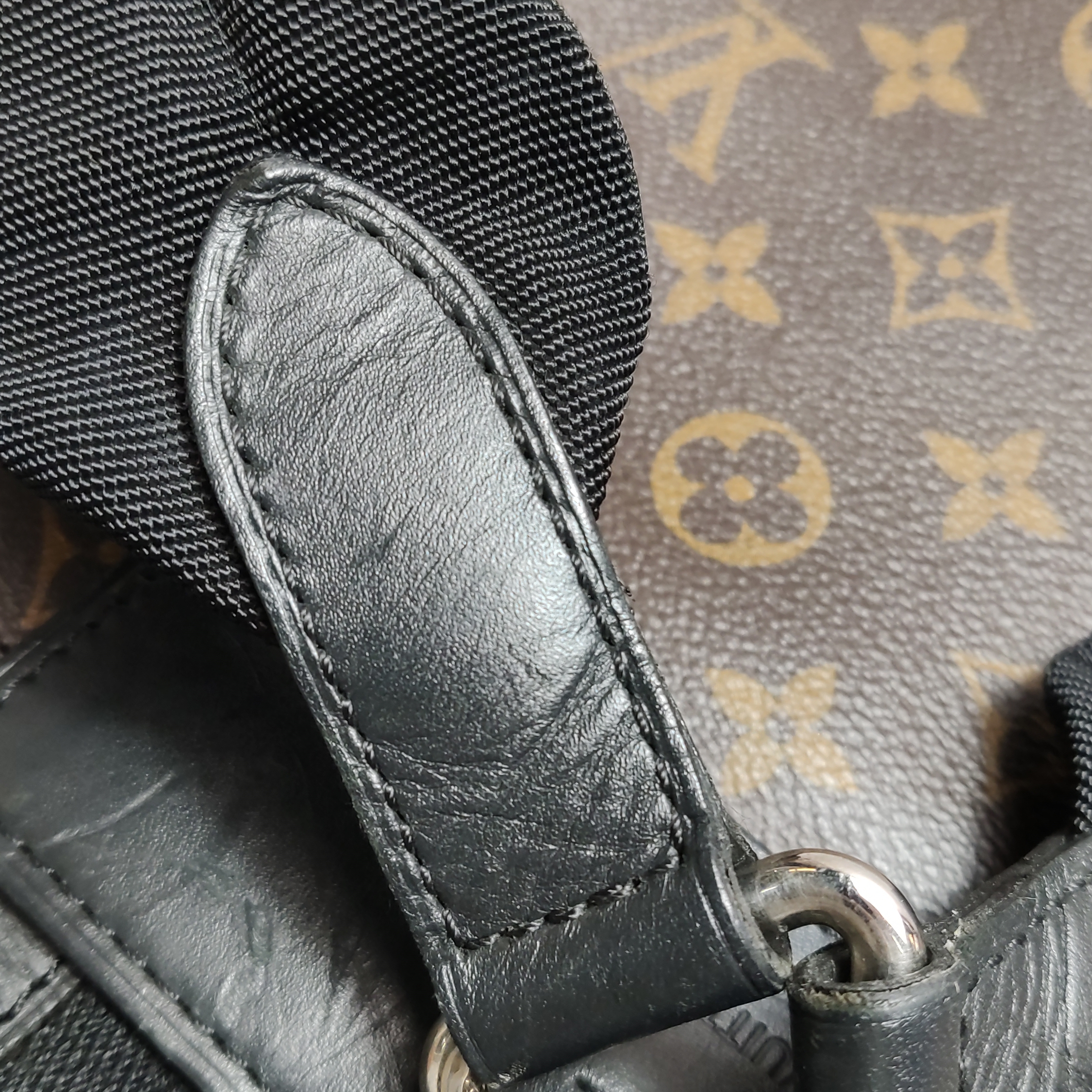 Louis Vuitton(LV) Christopher Backpack Macassar Monogram Canvas MM — photo 16 of 20