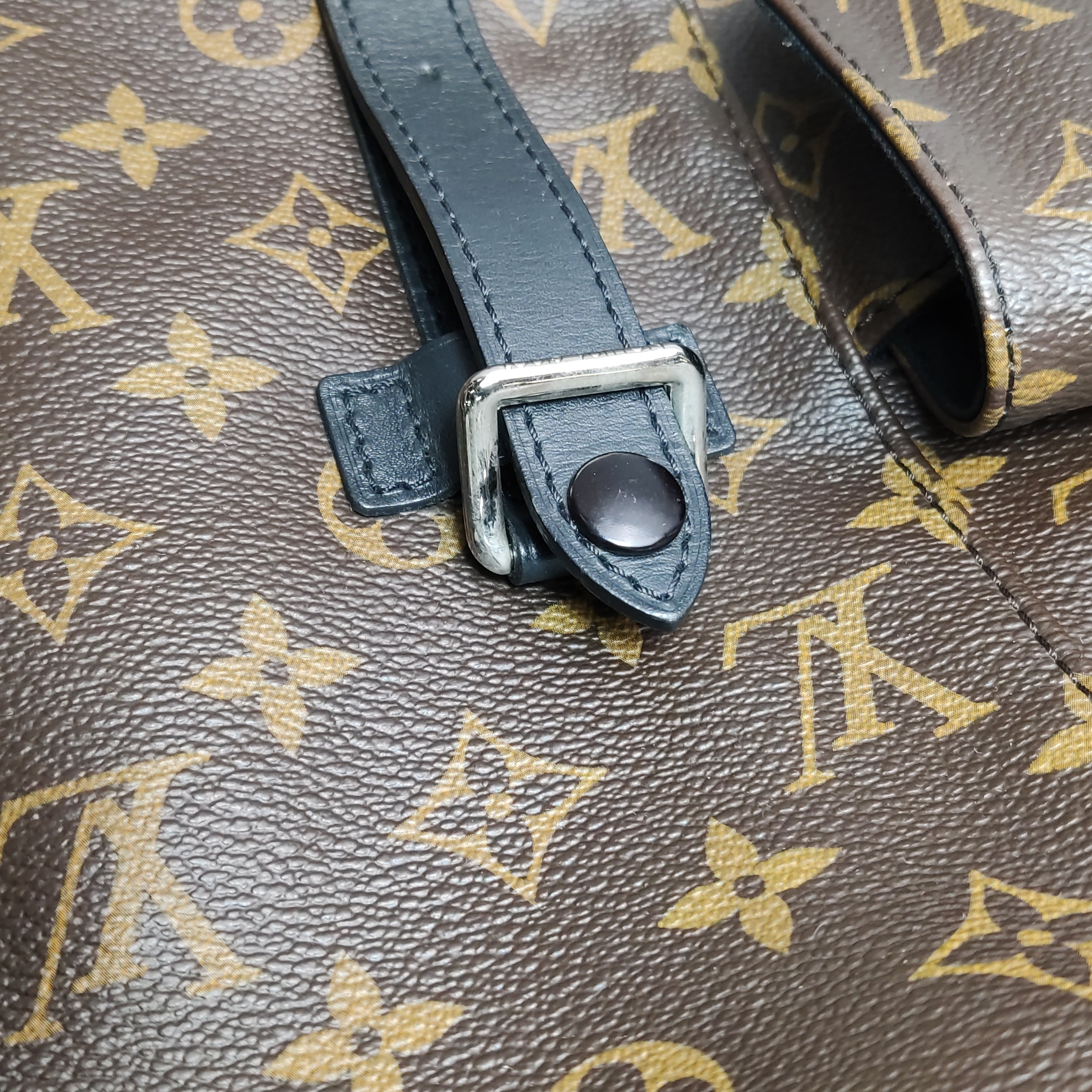 Louis Vuitton(LV) Christopher Backpack Macassar Monogram Canvas MM — photo 14 of 20