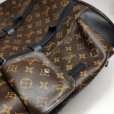 Louis Vuitton(LV) Christopher Backpack Macassar Monogram Canvas MM — thumbnail 20