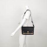 Burberry Note Crossbody Bag Leather with Vintage Check Canvas Medium — thumbnail 2