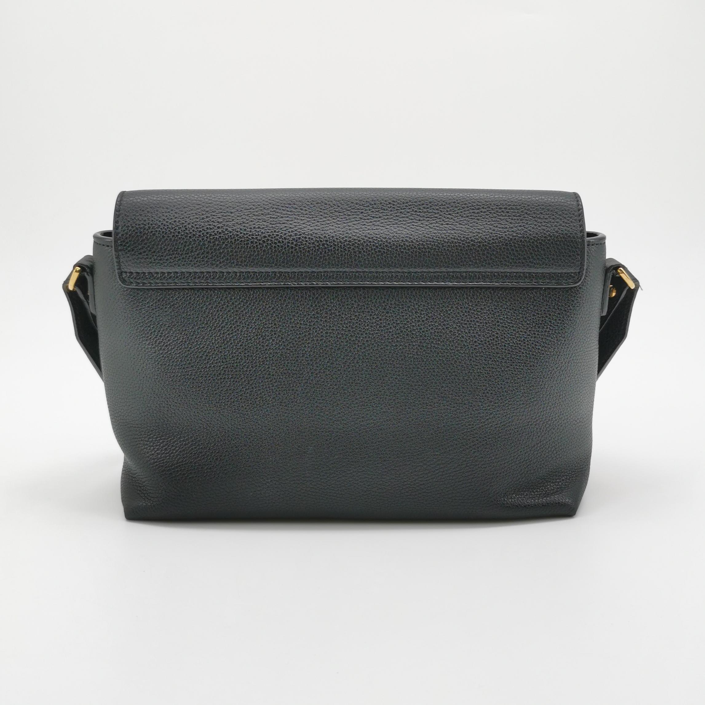 Burberry Note Crossbody Bag Leather with Vintage Check Canvas Medium — photo 5 of 17
