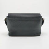 Burberry Note Crossbody Bag Leather with Vintage Check Canvas Medium — thumbnail 5