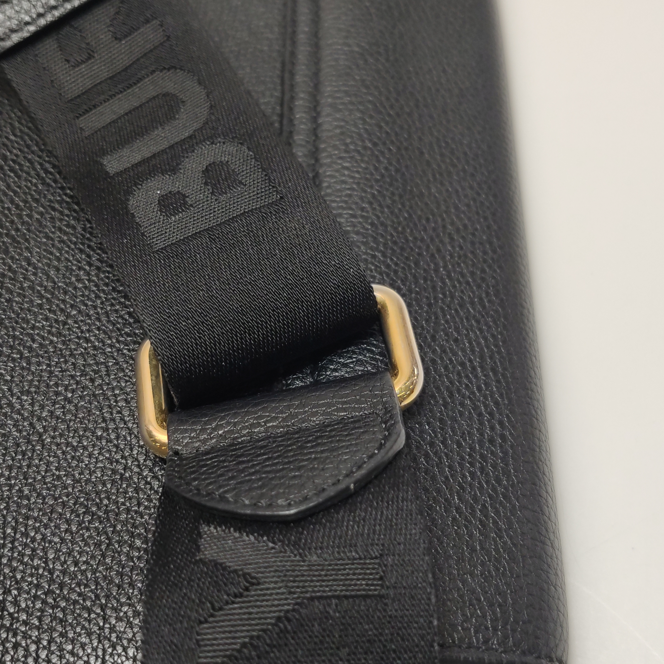 Burberry Note Crossbody Bag Leather with Vintage Check Canvas Medium — photo 13 of 17