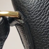 Burberry Note Crossbody Bag Leather with Vintage Check Canvas Medium — thumbnail 15