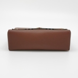 Burberry Note Crossbody Bag Leather with Vintage Check Canvas Medium — thumbnail 6