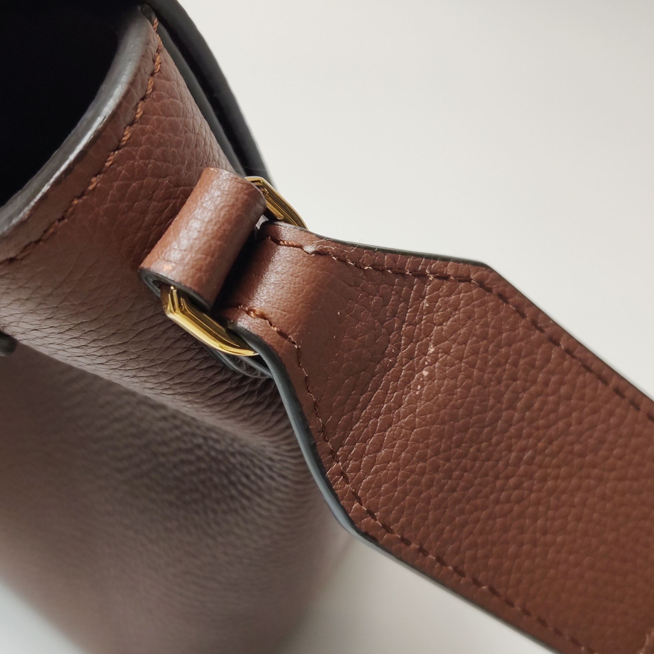 Burberry Note Crossbody Bag Leather with Vintage Check Canvas Medium — photo 14 of 15
