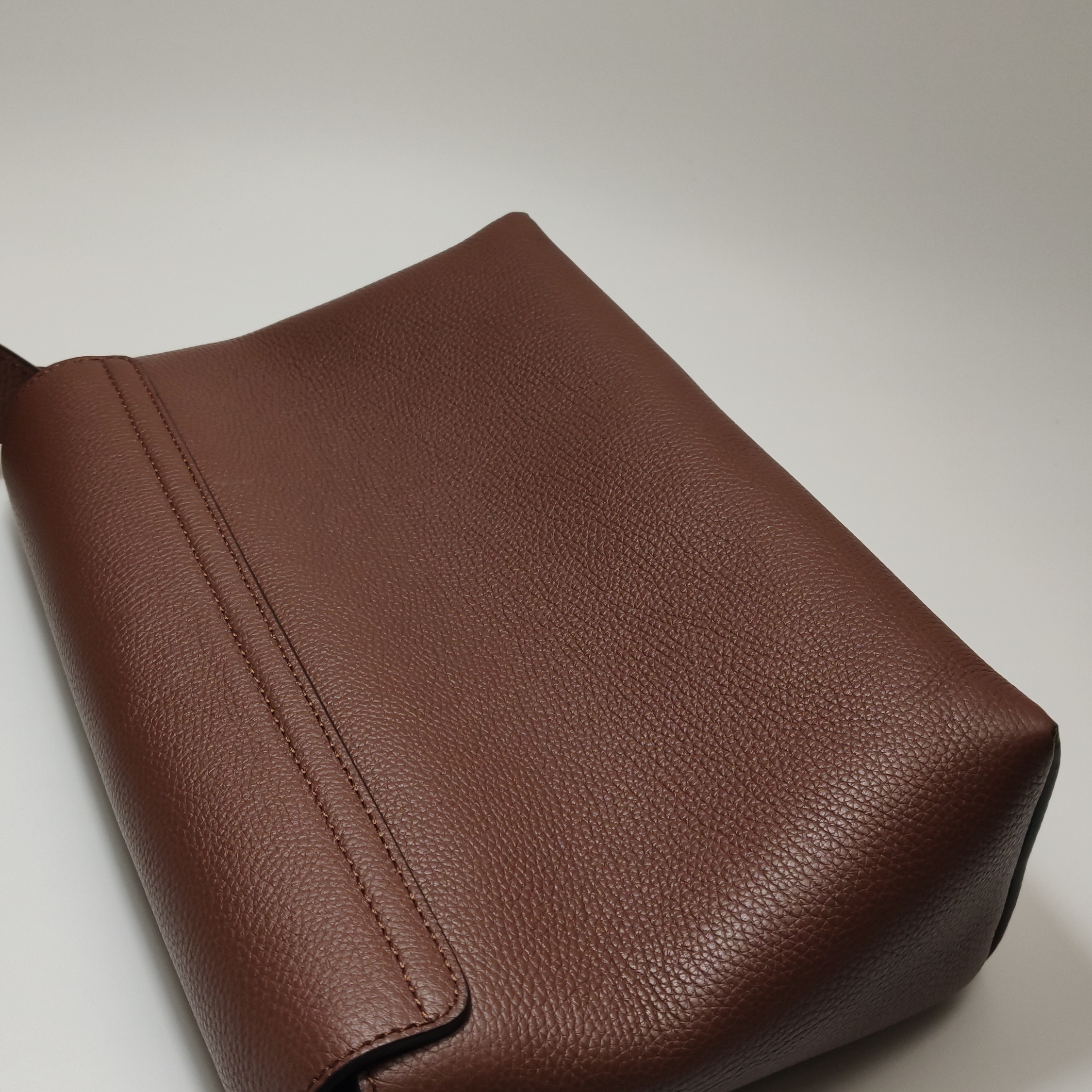 Burberry Note Crossbody Bag Leather with Vintage Check Canvas Medium — photo 8 of 15