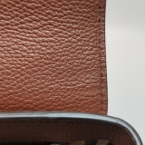 Burberry Note Crossbody Bag Leather with Vintage Check Canvas Medium — thumbnail 13