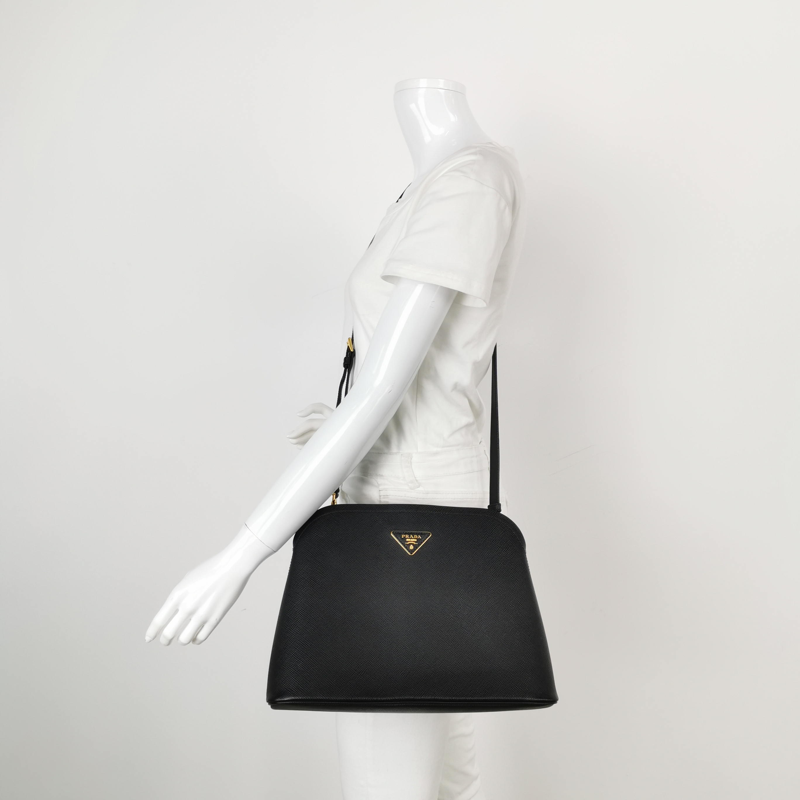 Prada Matinee Shoulder Bag Leather — alternate view