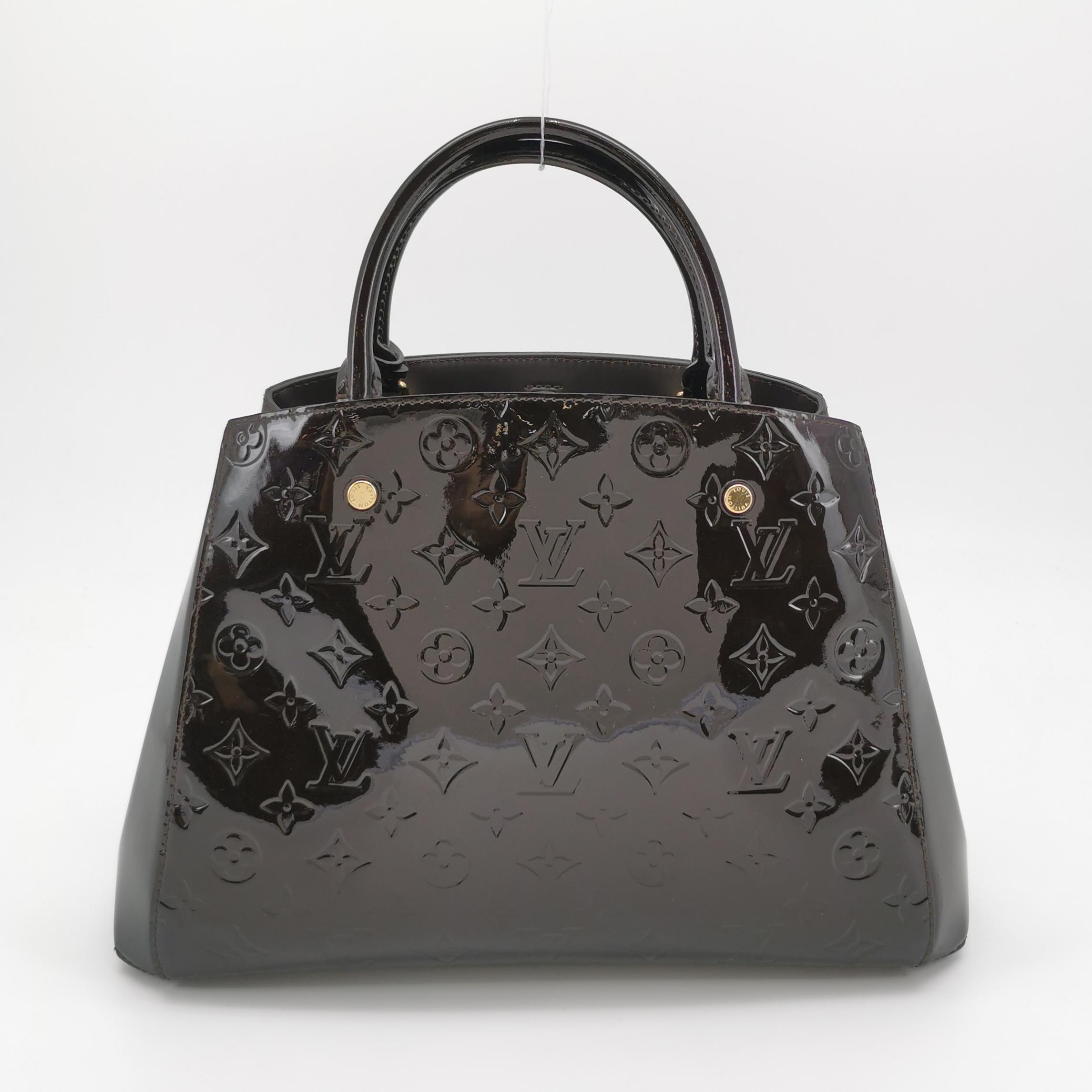  Louis Vuitton(LV) Montaigne Handbag Monogram Empreinte Leather Medium — photo 5 of 20