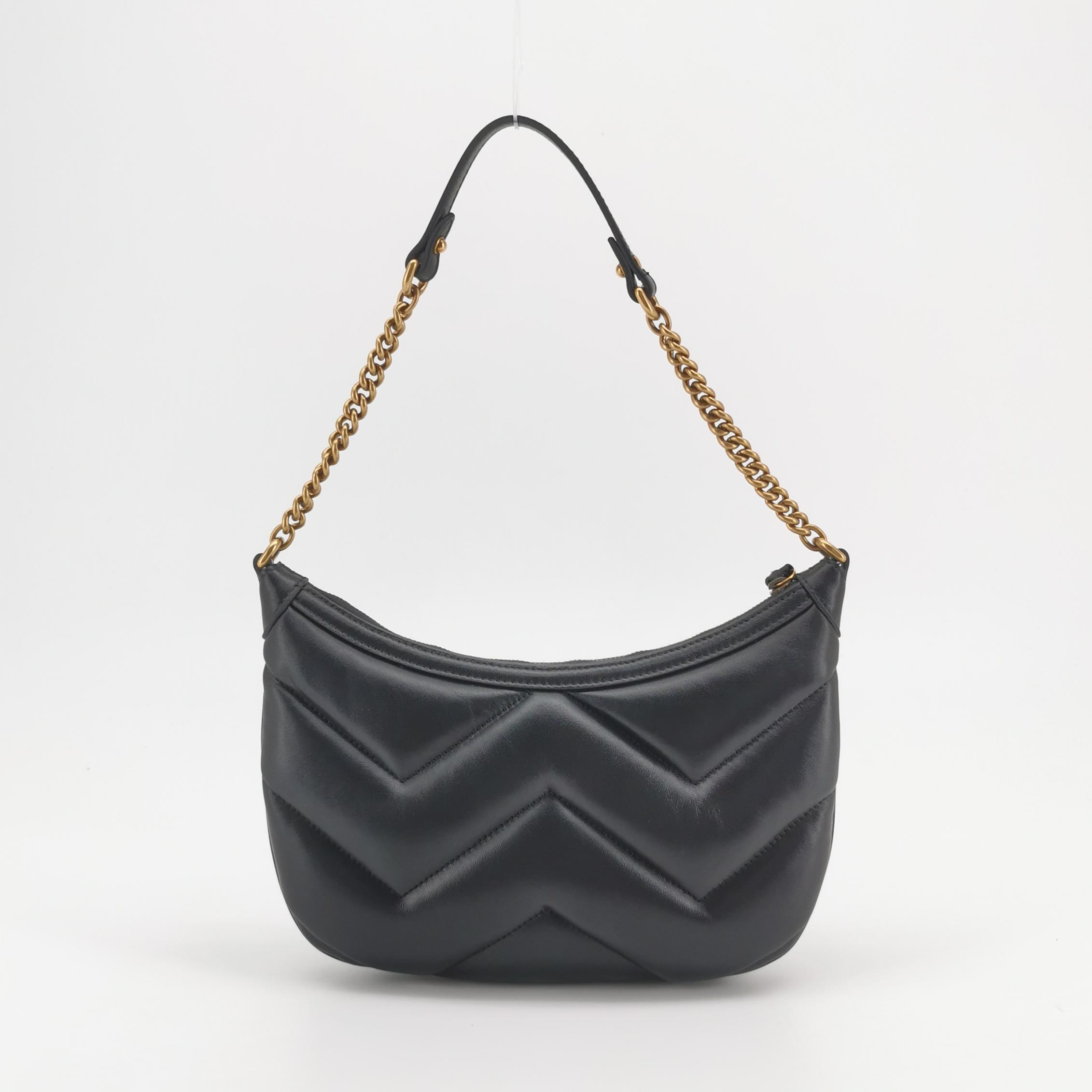 Gucci GG Marmont Pochette Shoulder Bag Leather Small — photo 5 of 14