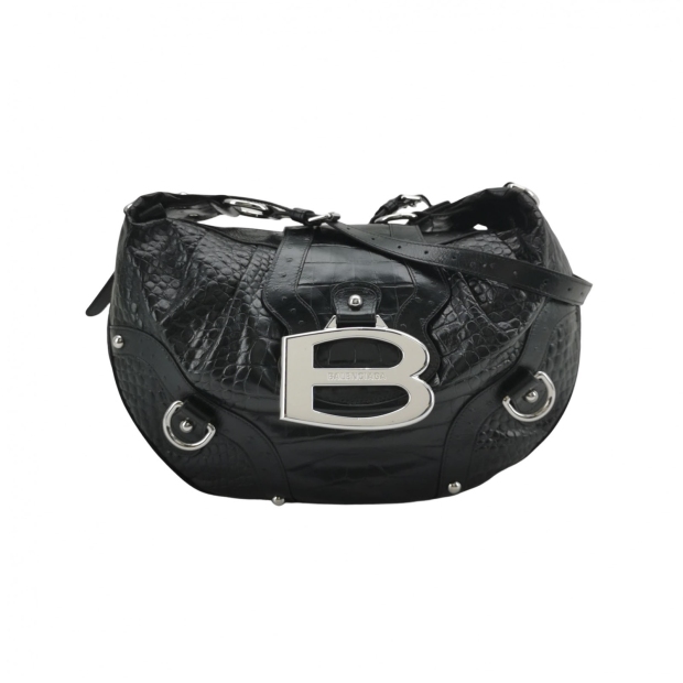 Balenciaga Essex Shoulder Bag Leather — pre-owned, Vierlot