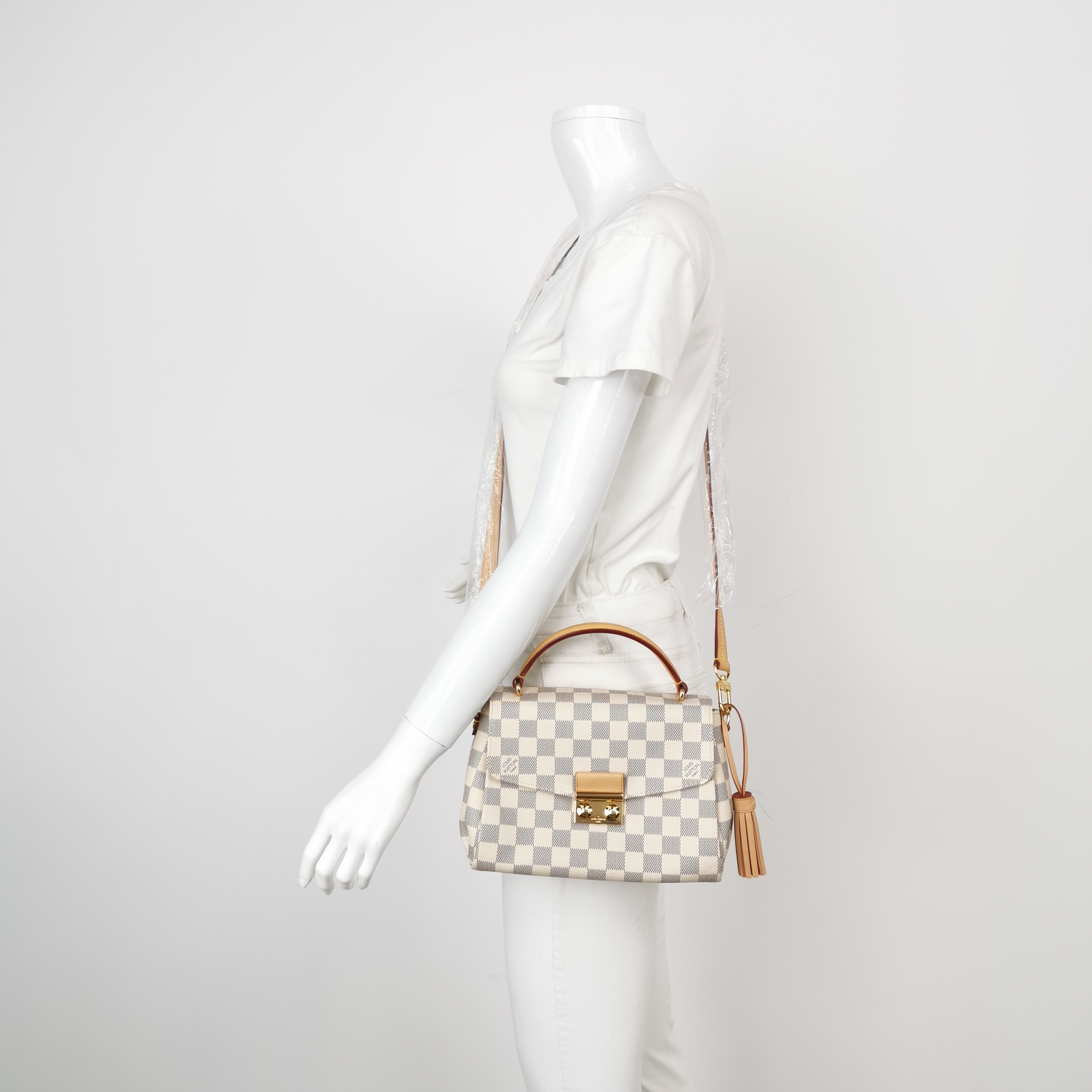 Louis Vuitton(LV) Croisette Handbag Damier — alternate view
