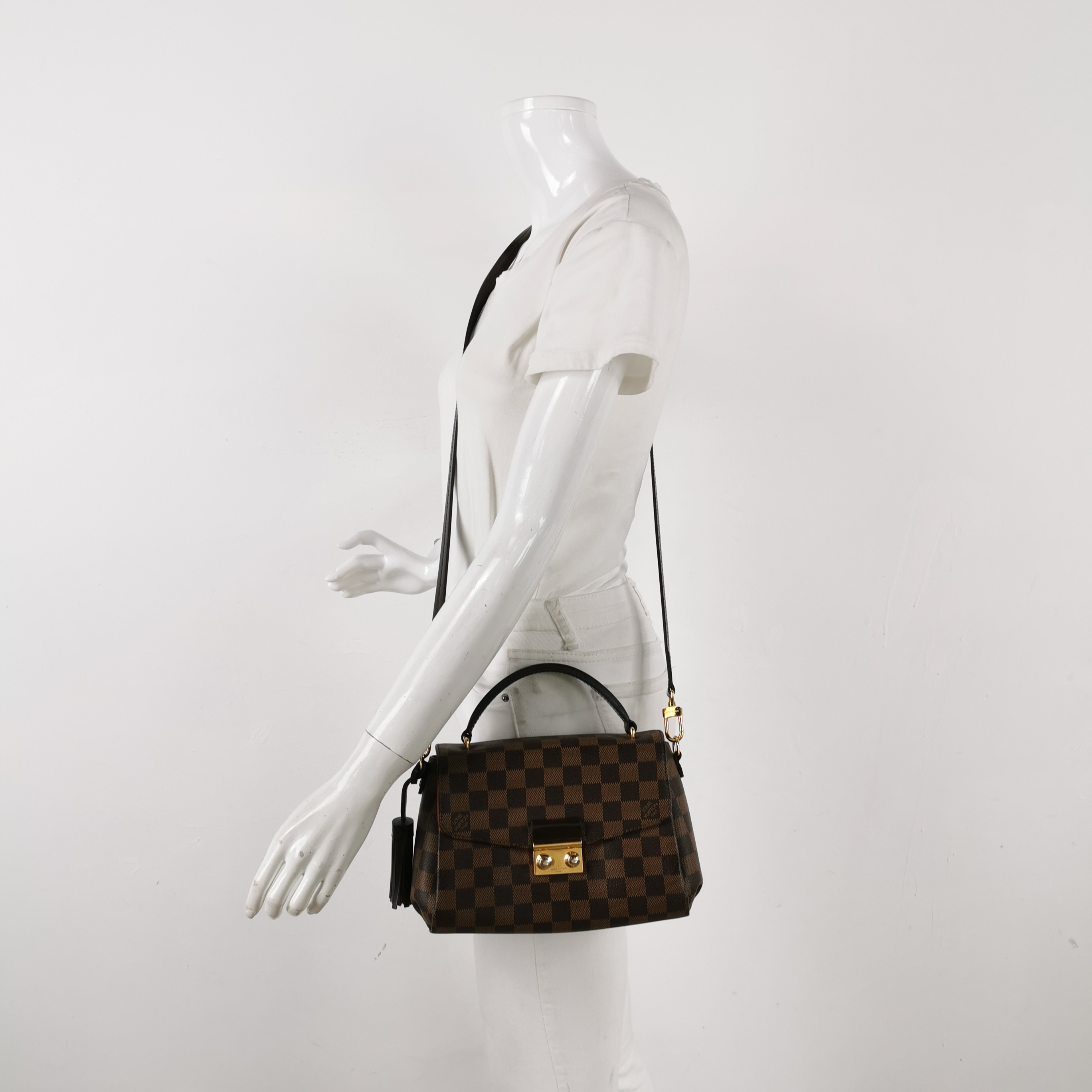 Louis Vuitton(LV) Croisette Handbag Damier — alternate view