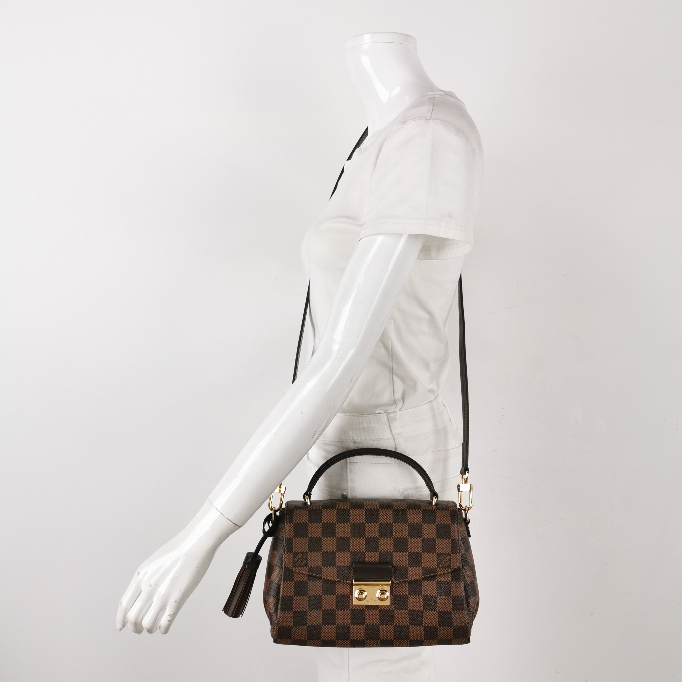 Louis Vuitton(LV) Croisette Handbag Damier — alternate view