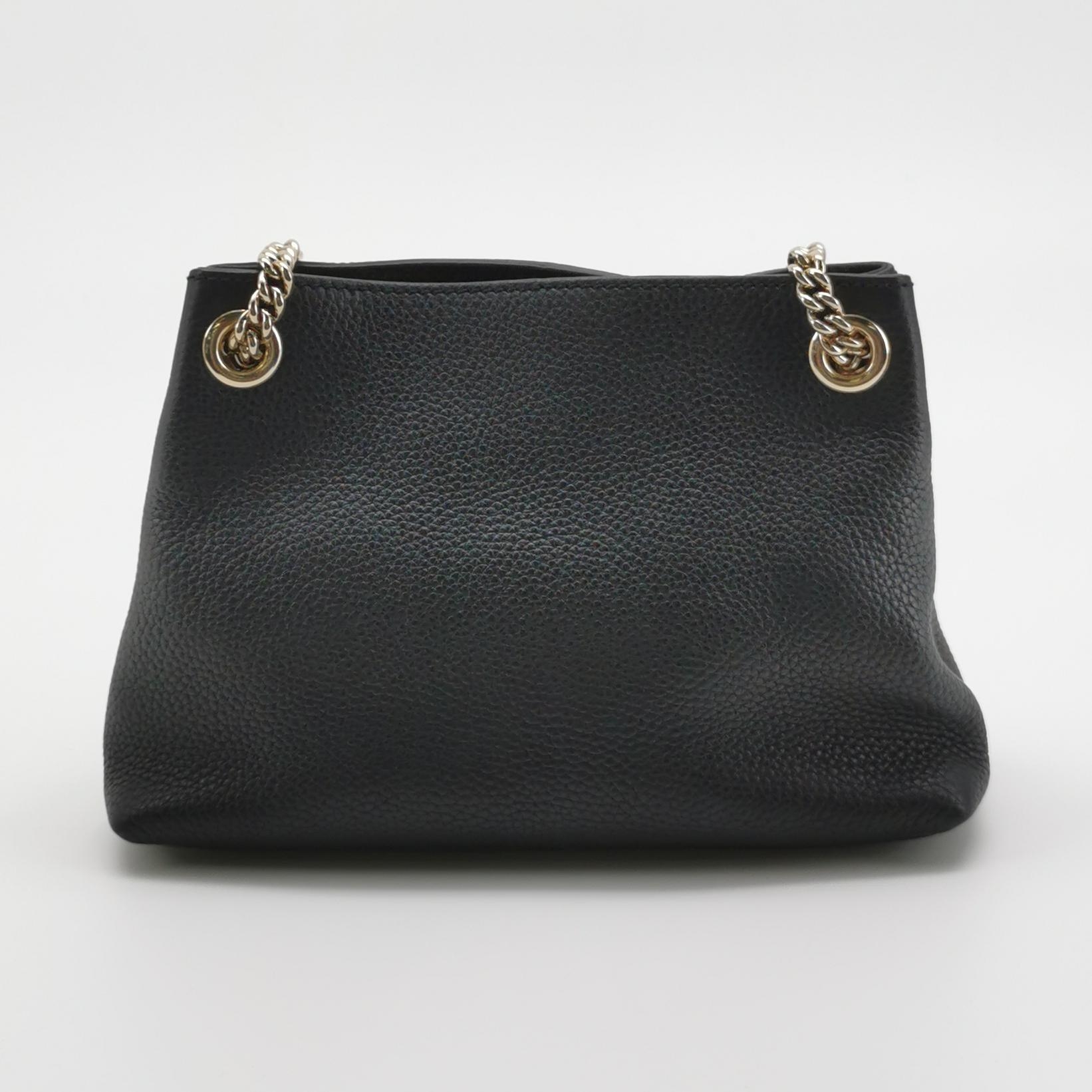 Gucci Soho Chain Strap Shoulder Bag Leather Small — photo 5 of 15