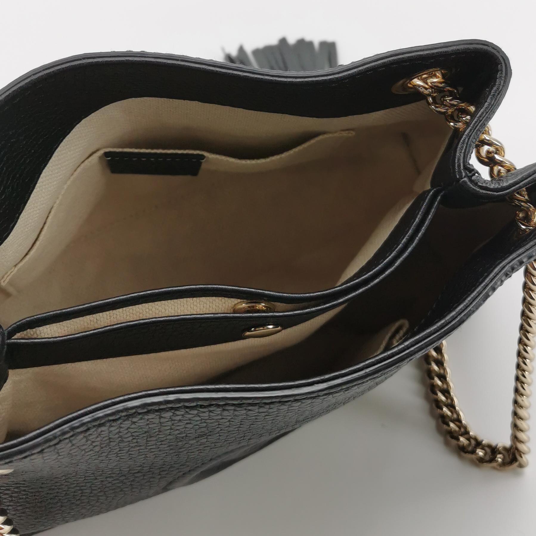 Gucci Soho Chain Strap Shoulder Bag Leather Small — photo 7 of 15