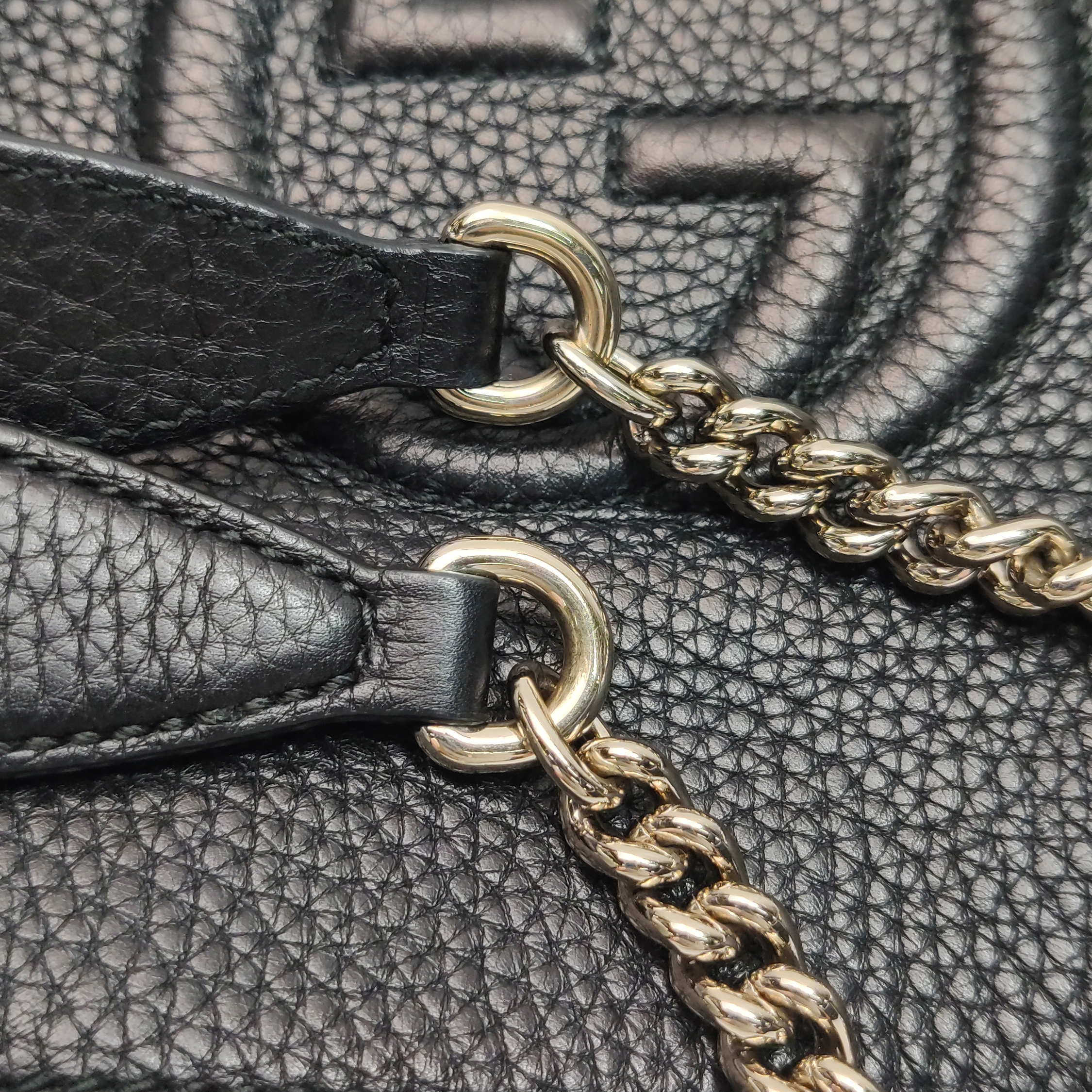 Gucci Soho Chain Strap Shoulder Bag Leather Small — photo 9 of 15