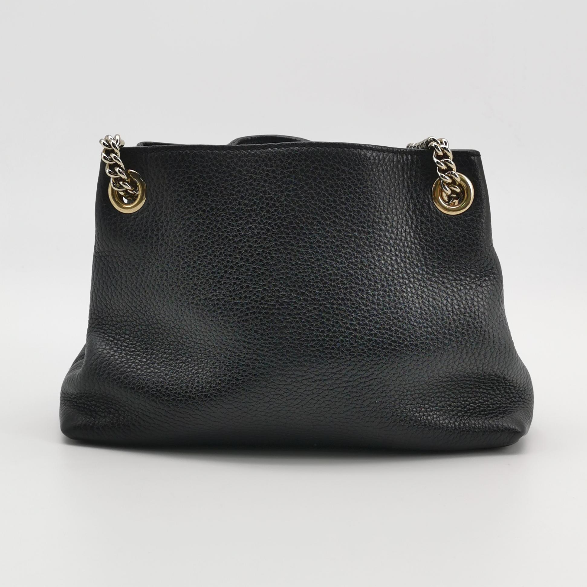 Gucci Soho Chain Strap Shoulder Bag Leather Small — photo 5 of 18
