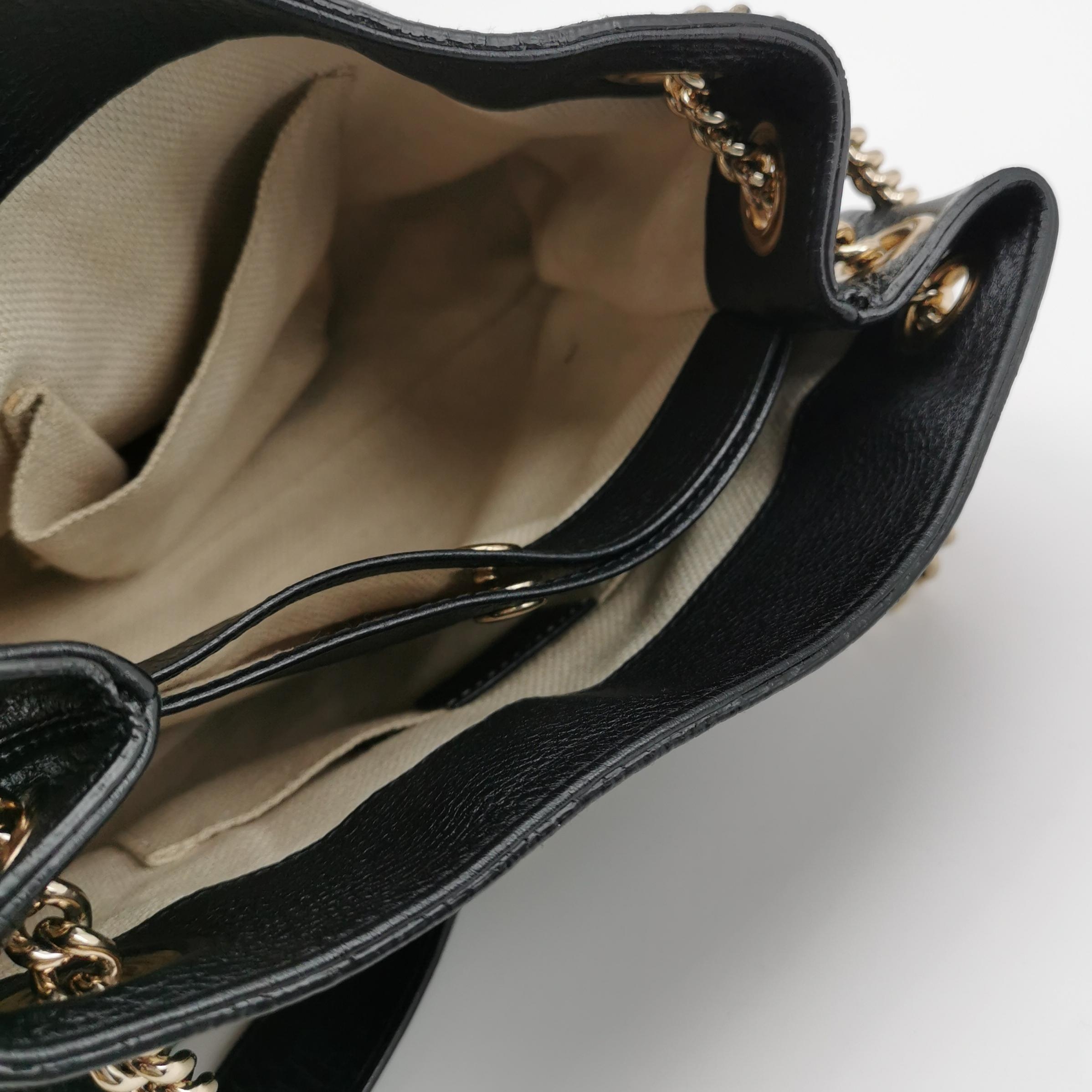 Gucci Soho Chain Strap Shoulder Bag Leather Small — photo 7 of 18