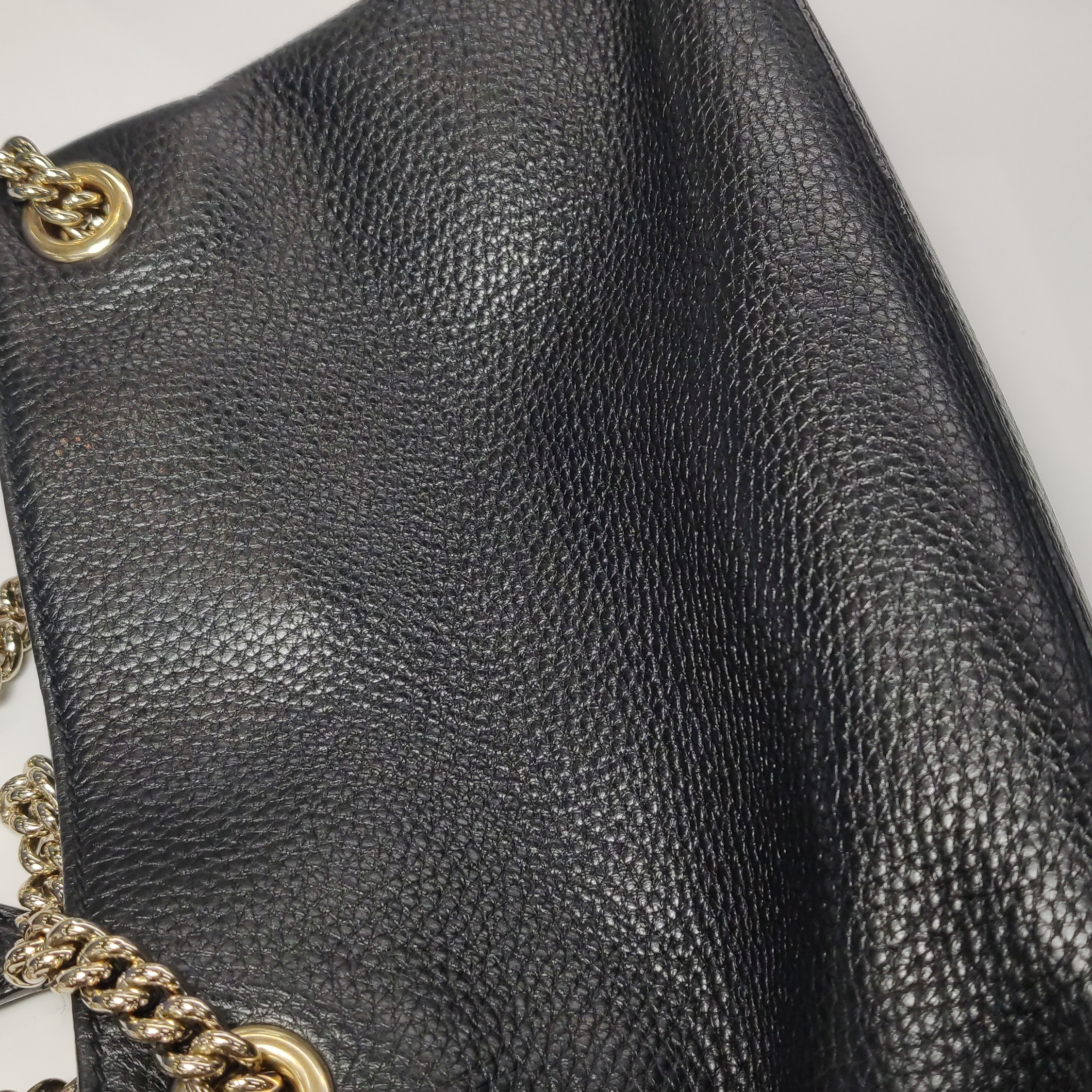 Gucci Soho Chain Strap Shoulder Bag Leather Small — photo 11 of 18