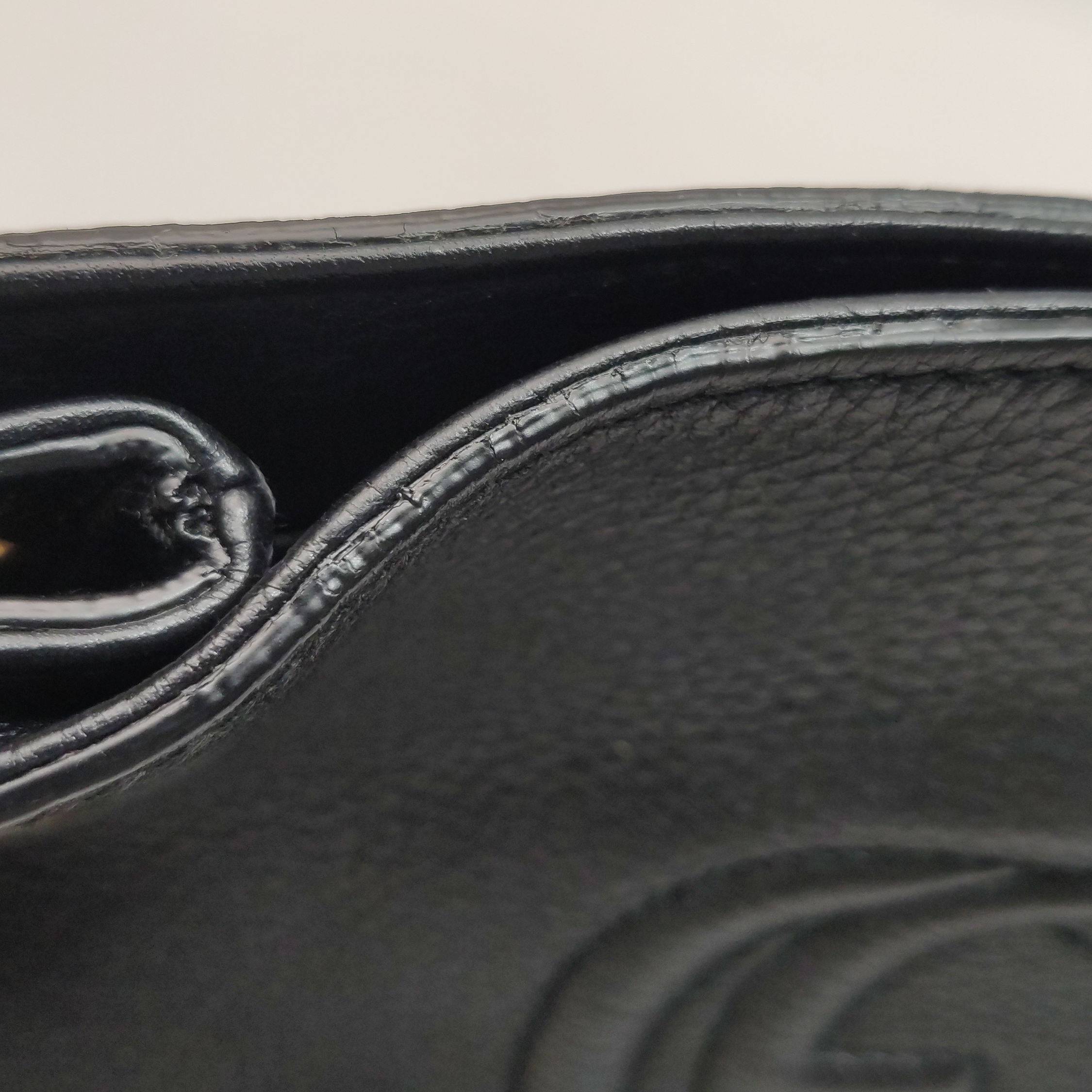 Gucci Soho Chain Strap Shoulder Bag Leather Small — photo 18 of 18