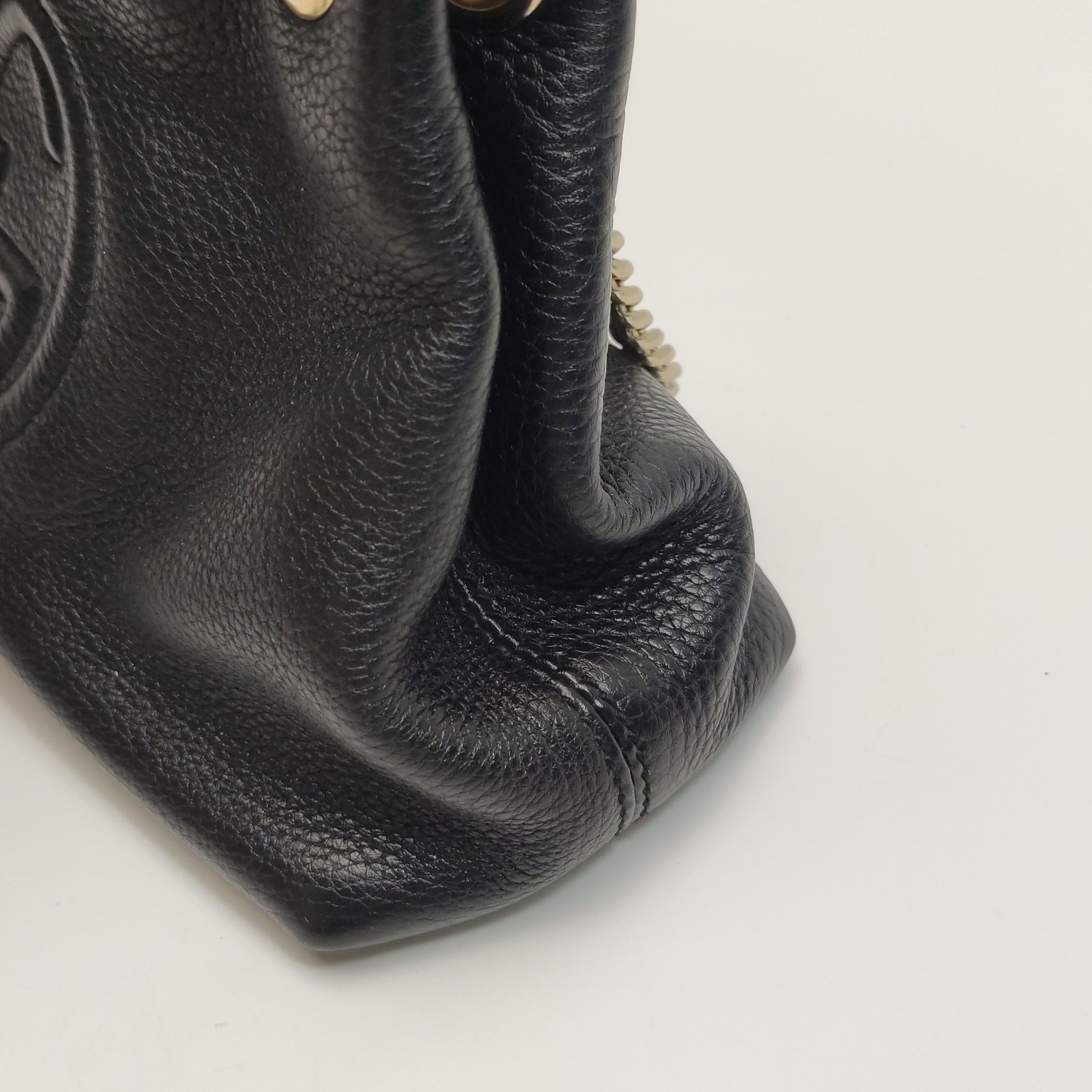 Gucci Soho Chain Strap Shoulder Bag Leather Small — photo 16 of 18