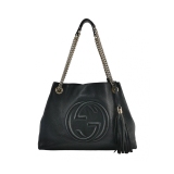 Gucci Soho Chain Strap Shoulder Bag Leather Medium — thumbnail 1