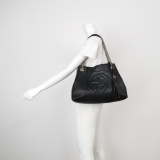 Gucci Soho Chain Strap Shoulder Bag Leather Medium — thumbnail 2