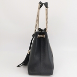 Gucci Soho Chain Strap Shoulder Bag Leather Medium — thumbnail 3