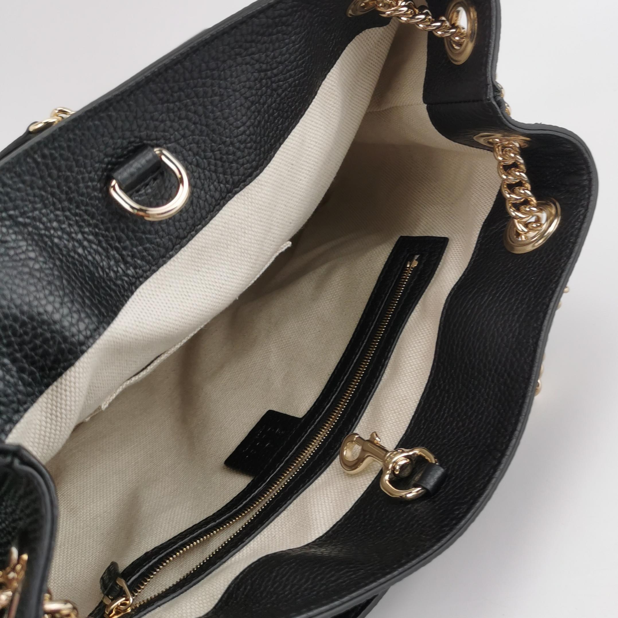 Gucci Soho Chain Strap Shoulder Bag Leather Medium — photo 7 of 10