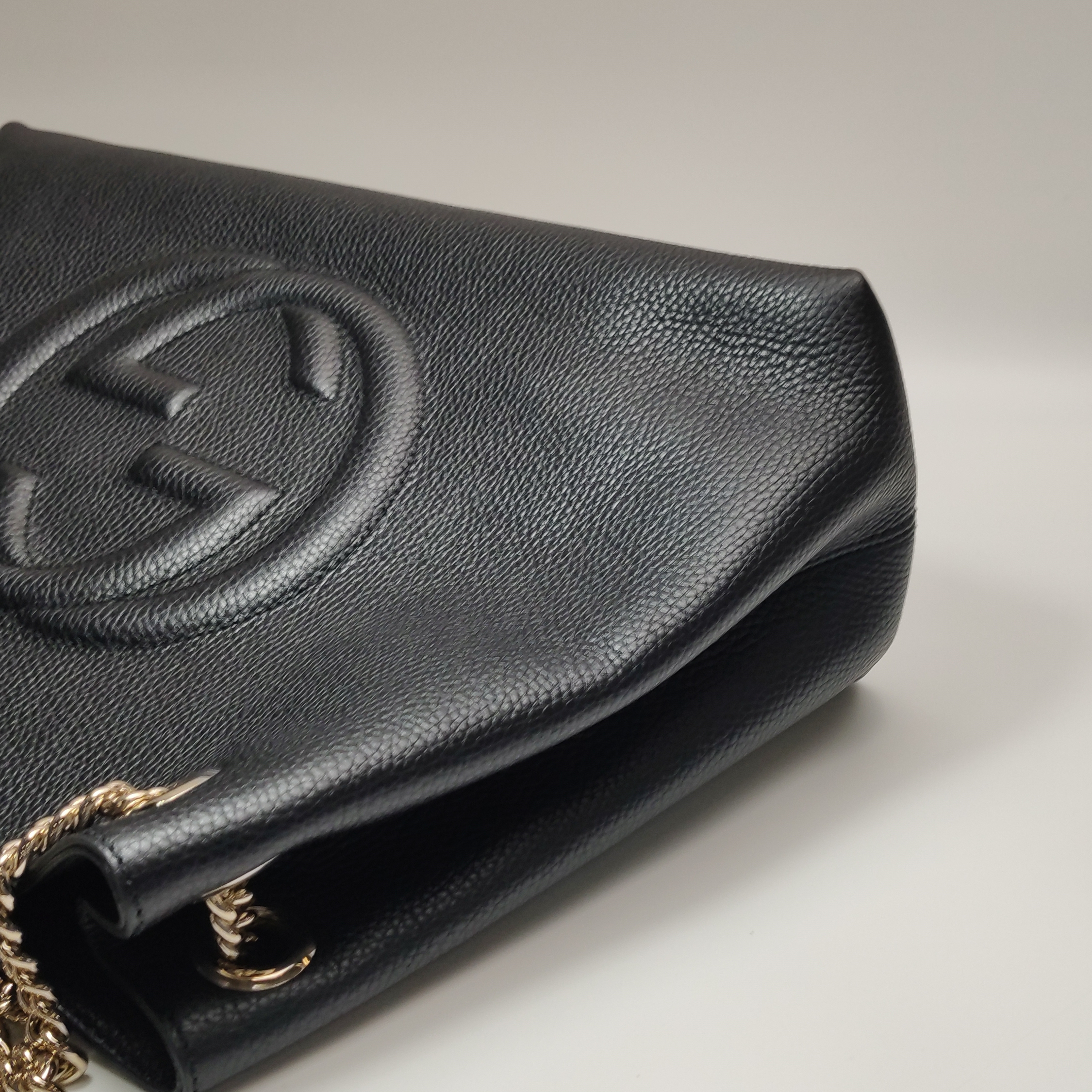 Gucci Soho Chain Strap Shoulder Bag Leather Medium — photo 8 of 10