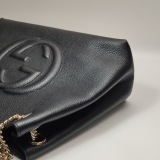 Gucci Soho Chain Strap Shoulder Bag Leather Medium — thumbnail 8