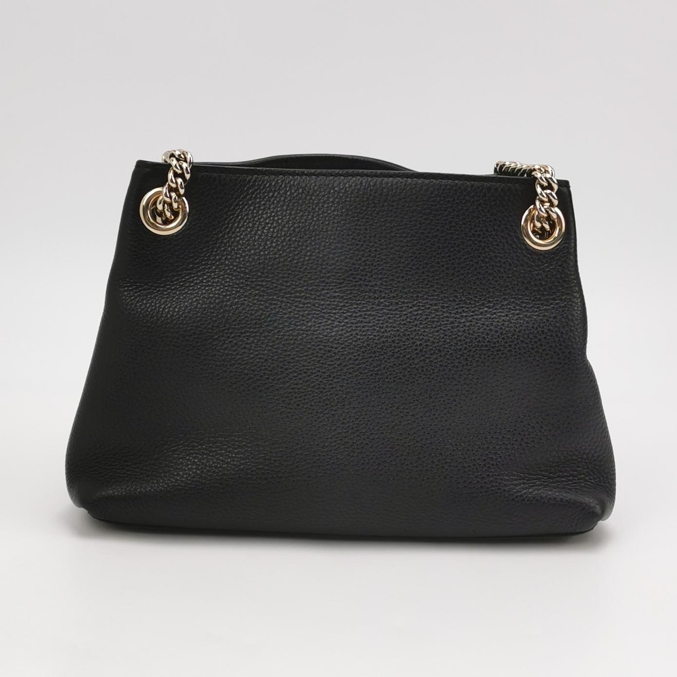 Gucci Soho Chain Strap Shoulder Bag Leather Small — photo 5 of 16