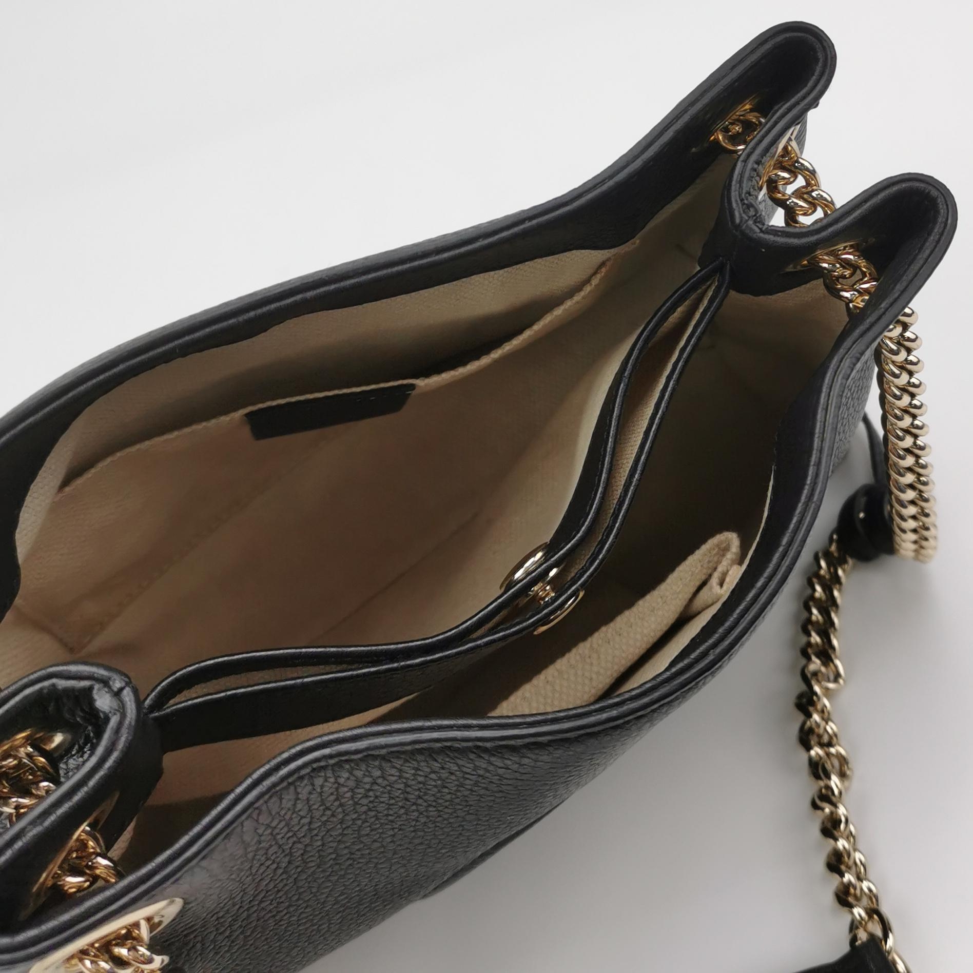 Gucci Soho Chain Strap Shoulder Bag Leather Small — photo 7 of 16