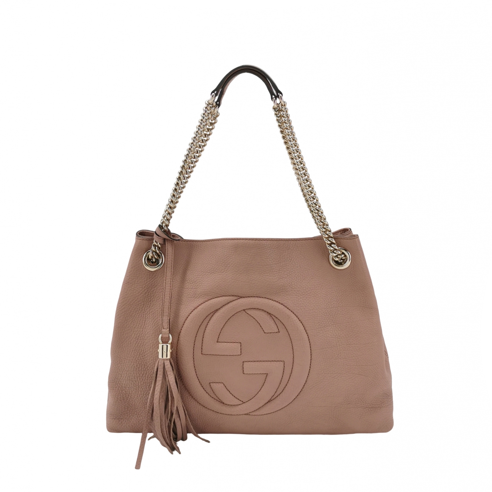 Gucci Soho Chain Strap Shoulder Bag Leather Medium — photo 1 of 16