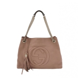 Gucci Soho Chain Strap Shoulder Bag Leather Medium — thumbnail 1