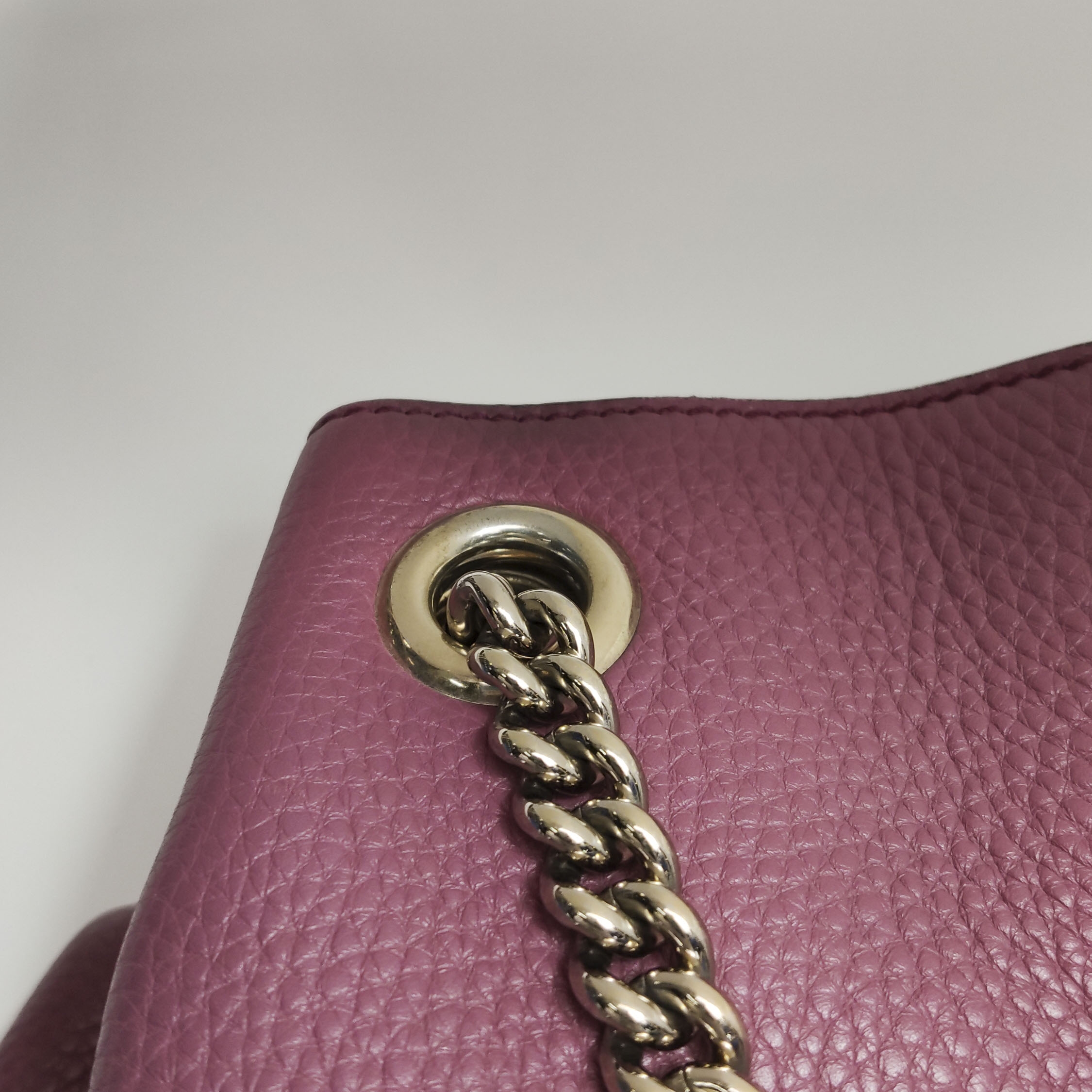 Gucci Soho Chain Strap Shoulder Bag Leather Medium — photo 18 of 18
