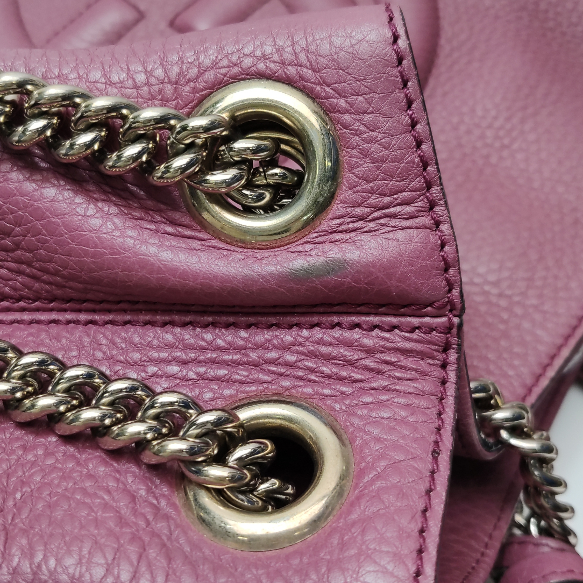 Gucci Soho Chain Strap Shoulder Bag Leather Medium — photo 15 of 18