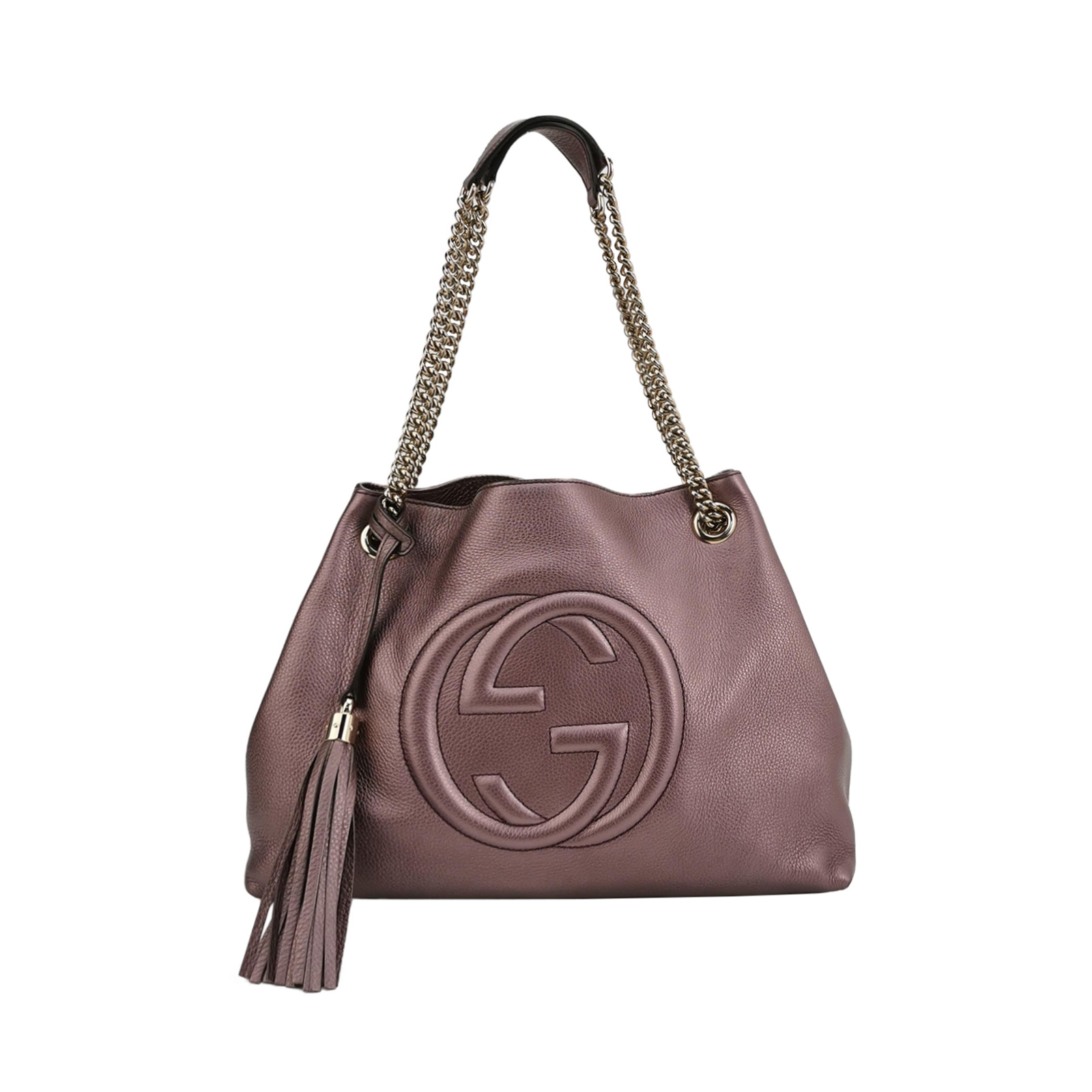 Gucci Soho Chain Strap Shoulder Bag Leather Medium — photo 1 of 16