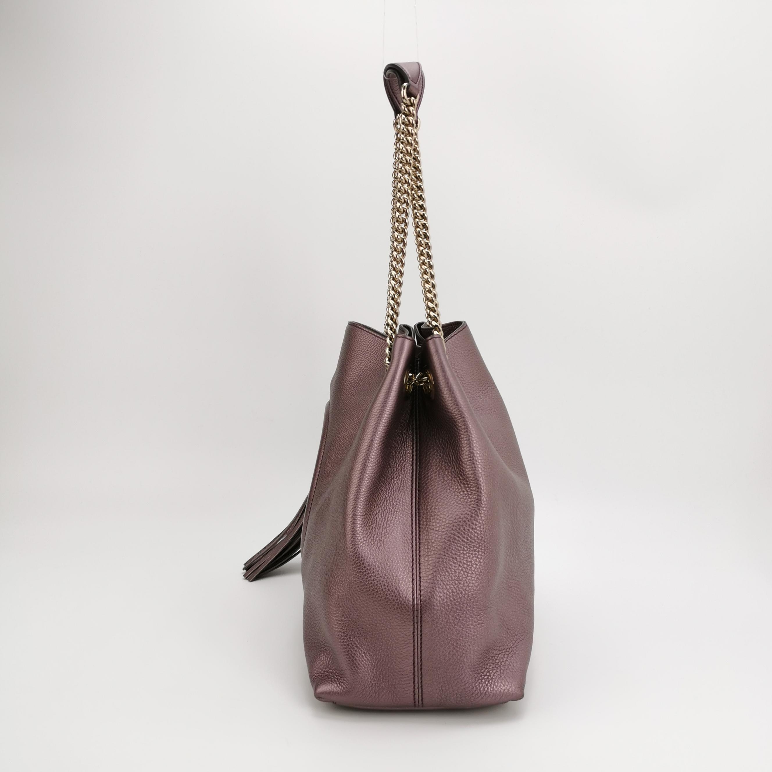 Gucci Soho Chain Strap Shoulder Bag Leather Medium — photo 3 of 16