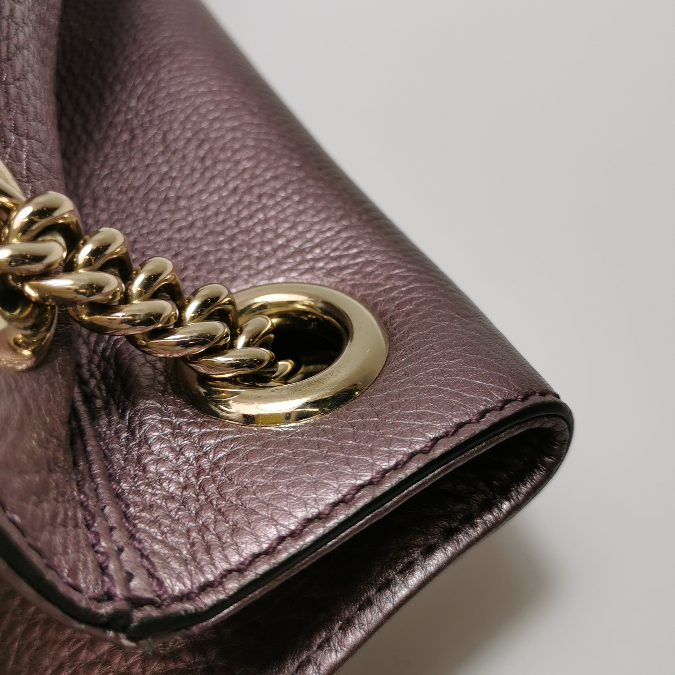 Gucci Soho Chain Strap Shoulder Bag Leather Medium — photo 11 of 16