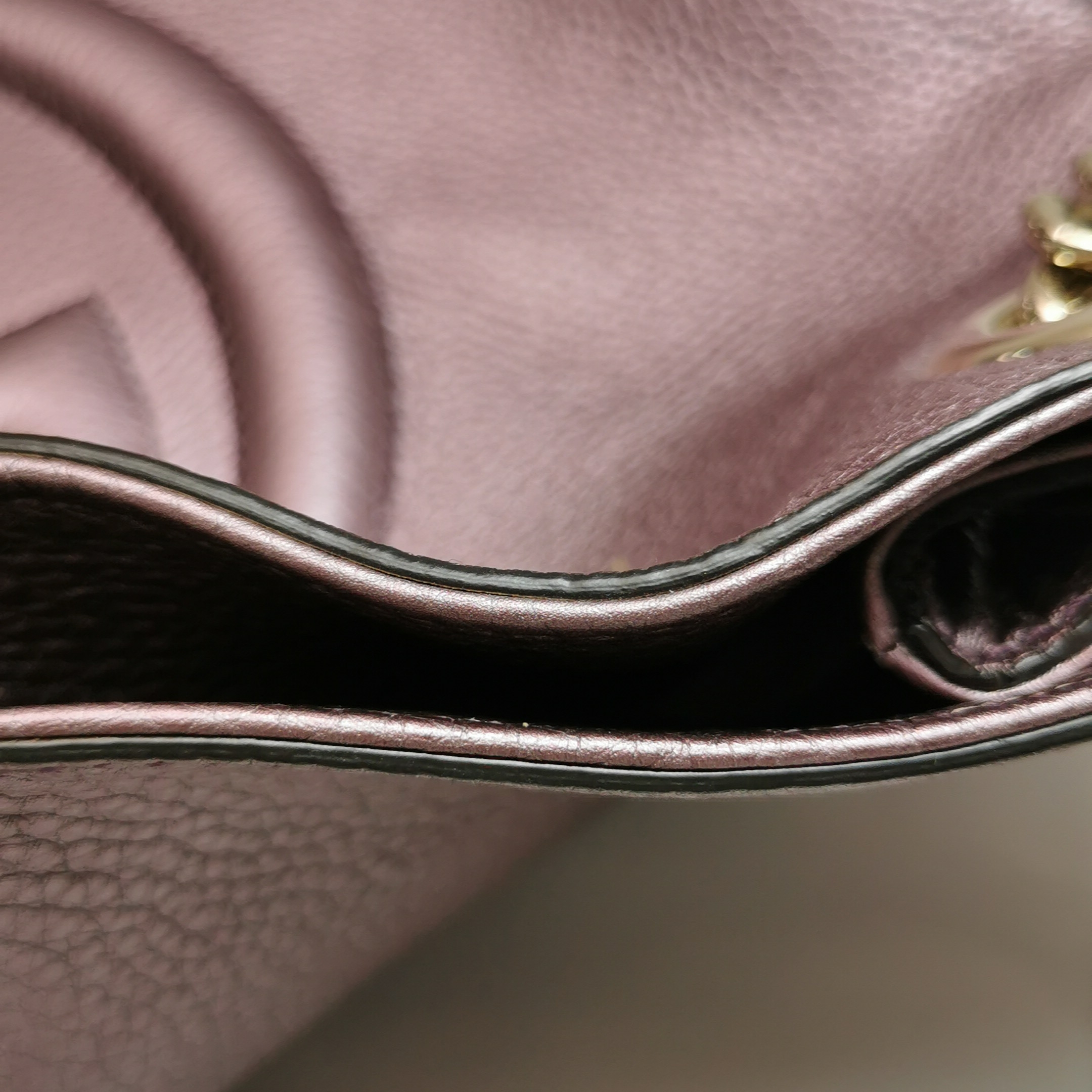 Gucci Soho Chain Strap Shoulder Bag Leather Medium — photo 9 of 16