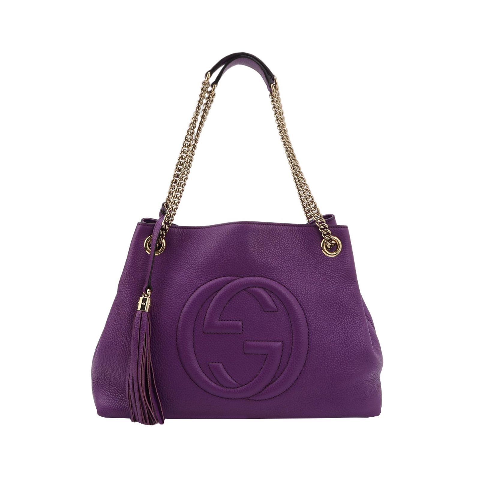 Gucci Soho Chain Strap Shoulder Bag Leather Medium — photo 1 of 16