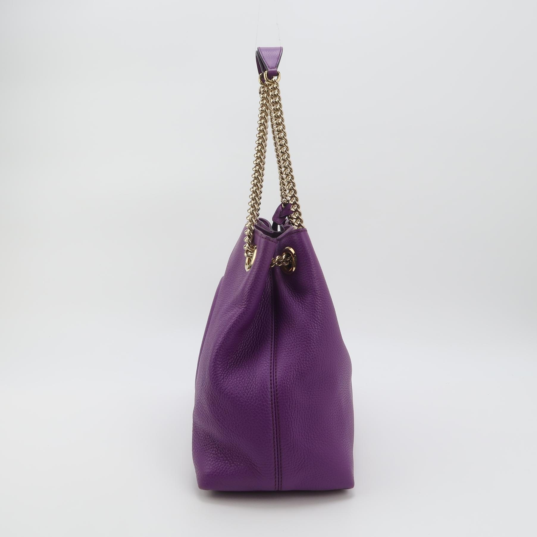 Gucci Soho Chain Strap Shoulder Bag Leather Medium — photo 3 of 16