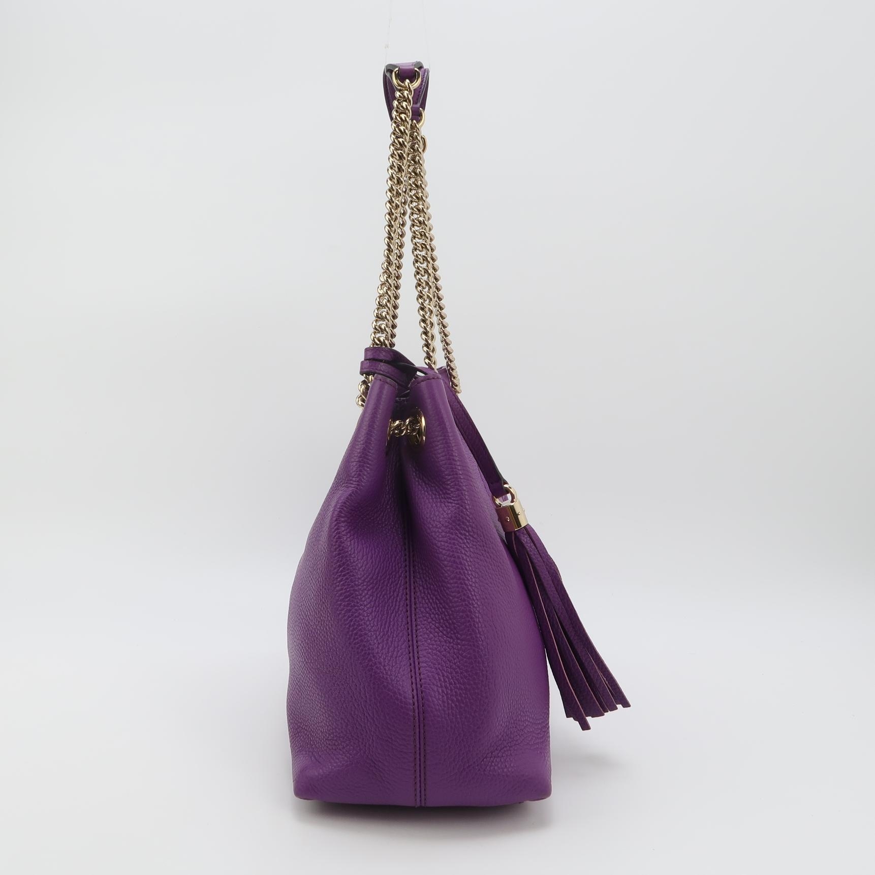 Gucci Soho Chain Strap Shoulder Bag Leather Medium — photo 4 of 16