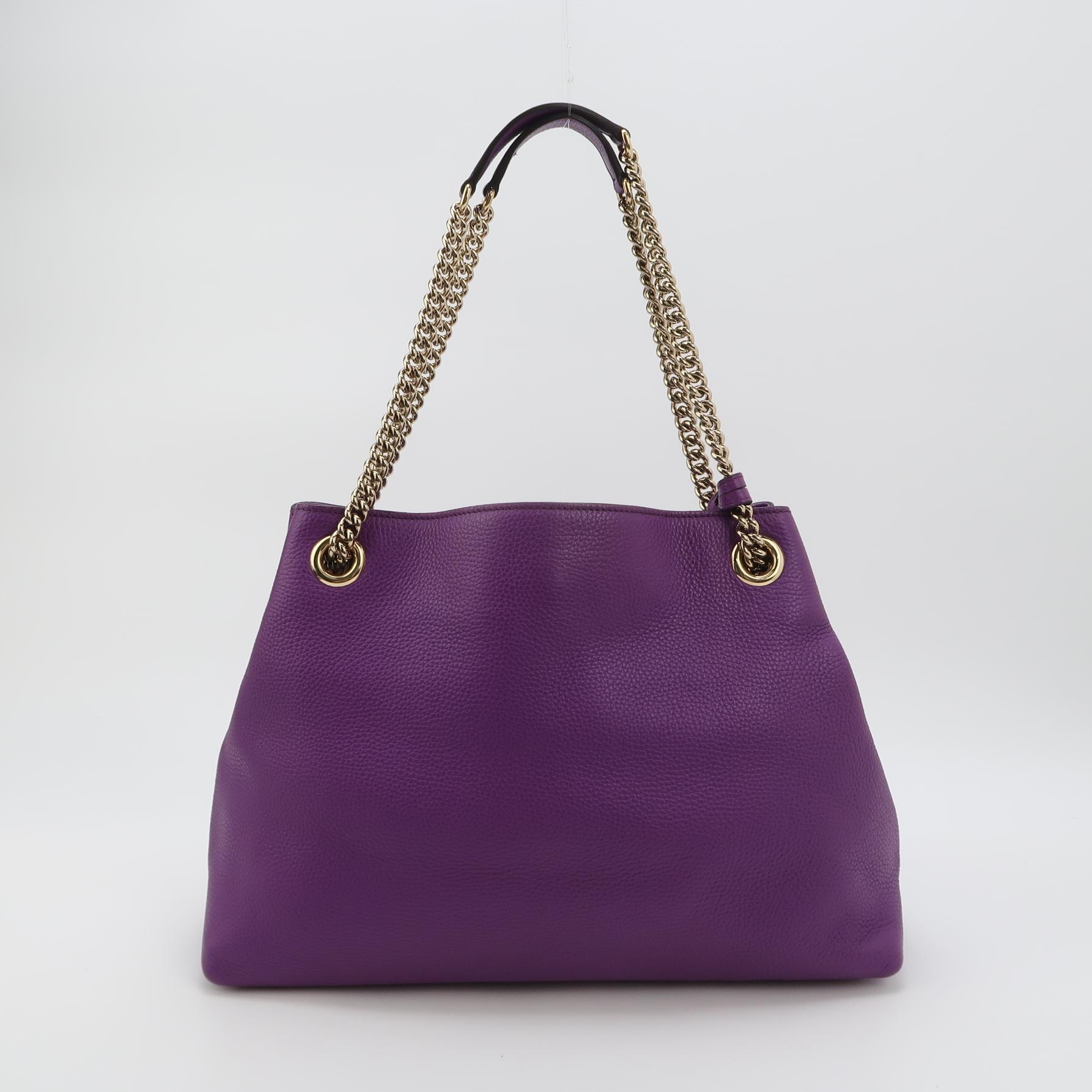 Gucci Soho Chain Strap Shoulder Bag Leather Medium — photo 5 of 16