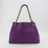Gucci Soho Chain Strap Shoulder Bag Leather Medium — thumbnail 5