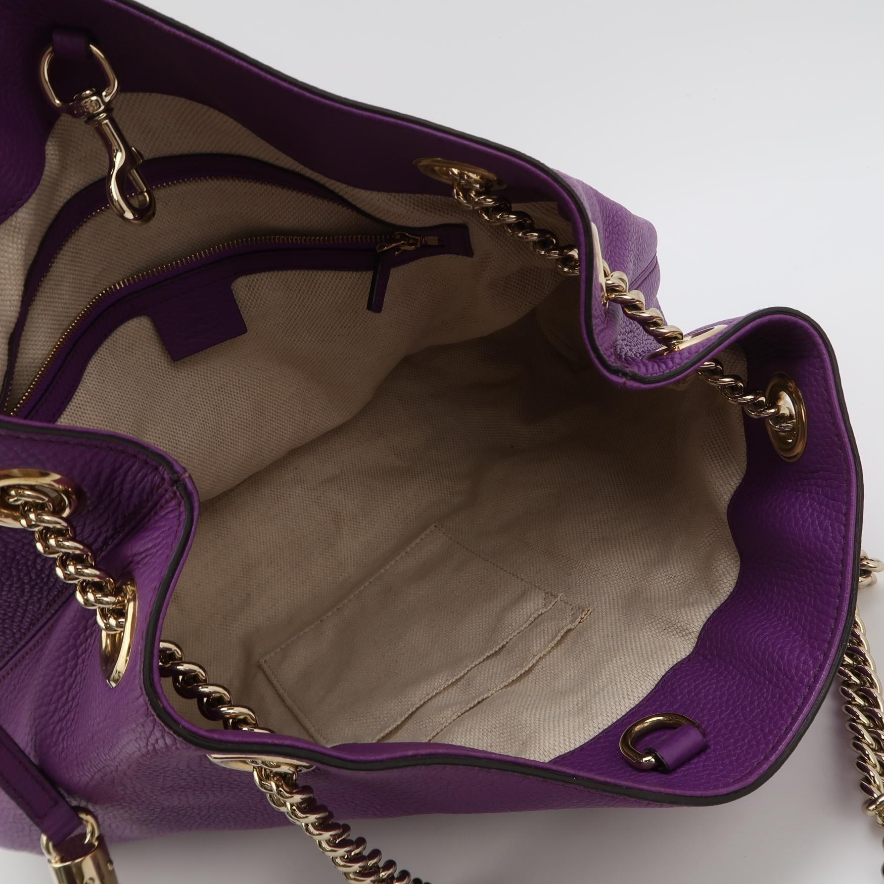 Gucci Soho Chain Strap Shoulder Bag Leather Medium — photo 7 of 16